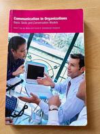 Boek Communication in Organizations te koop, Ophalen of Verzenden, Gelezen