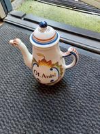 Keramiek Oud Delft Polychroom apothekerspot, Ophalen