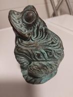Antiek japans bronzen kikker, Antiek en Kunst, Ophalen of Verzenden