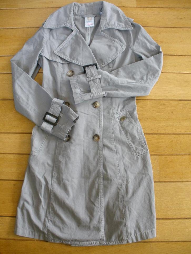 MET trenchcoat cardigan grijs maat S, Kleding | Dames, Jassen | Zomer, Zo goed als nieuw, Maat 38/40 (M), Grijs, Ophalen of Verzenden