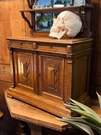 Meesterstuk, antieke miniatuur kast eiken 1:2, Antiek en Kunst, Curiosa en Brocante, Ophalen