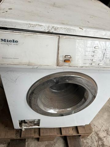 Miele wasmachine en hogedrukreiniger, schuurvondst beschikbaar voor biedingen
