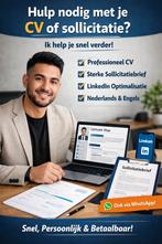 Hulp nodig met je CV of sollicitatie? Ik help je snel, Vacatures