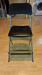 IKEA barkruk Franklin, opklapbaar, bladhoogte 63 cm, Huis en Inrichting, Barkrukken, Ophalen, Met voetsteun, 60 tot 90 cm, Zo goed als nieuw