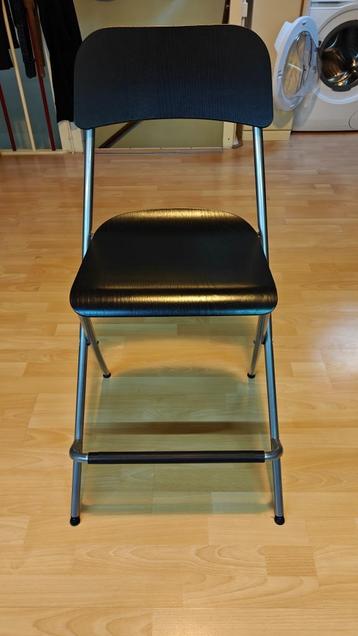 IKEA barkruk Franklin, opklapbaar, bladhoogte 63 cm beschikbaar voor biedingen