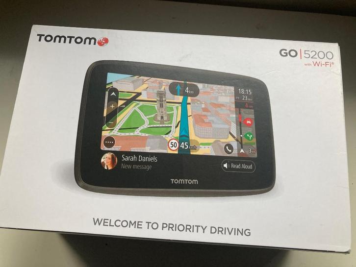 TomTom Go 5200 - nieuw, met ingebouwde WiFi, Auto diversen, Autonavigatie, Nieuw, Verzenden