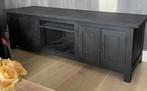 Houten TV meubel, Ophalen, Gebruikt, 25 tot 50 cm, Teakhout