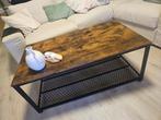 Salontafel mooie rustieke industriele look, Huis en Inrichting, 100 tot 150 cm, Minder dan 50 cm, Rechthoekig, 50 tot 100 cm
