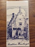 Wandtegel Tegel Stadhuis Waalwijk, Ophalen of Verzenden