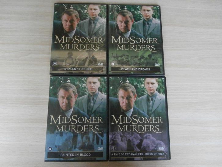 dvd's midsomer murders, Cd's en Dvd's, Dvd's | Thrillers en Misdaad, Gebruikt, Detective en Krimi, Alle leeftijden, Ophalen of Verzenden