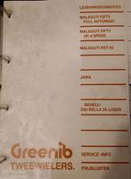 Onderdelenboek Malaguti en Jawa Bromfietsen, Ophalen of Verzenden