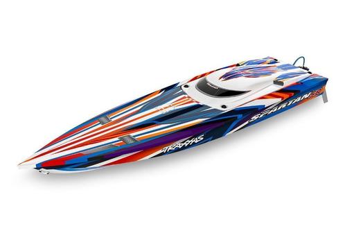Traxxas Spartan SR 36, oranje zonder batterij en lader, Hobby en Vrije tijd, Modelbouw | Boten en Schepen, Nieuw, Overige merken
