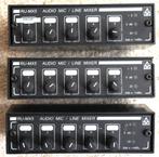 audio mic/line mixer, Ophalen of Verzenden, Gebruikt, 5 tot 10 kanalen