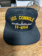 Originele US Navy cap USS Connole, Ophalen of Verzenden, Zo goed als nieuw, One size fits all