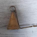 Antieke kaarsen dover koper / kaarsendover  gedraaide steel, Antiek en Kunst, Ophalen