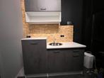 keuken grijs wit met zeer dik werkblad spotgoedkoop Nieuw, Huis en Inrichting, Overige materialen, Nieuw, Enkelwandige keuken