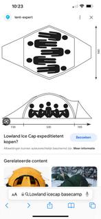 Lowland Icecap Basecamp Tent - 6 Persoons, Caravans en Kamperen, Ophalen of Verzenden, Gebruikt, Tot en met 6