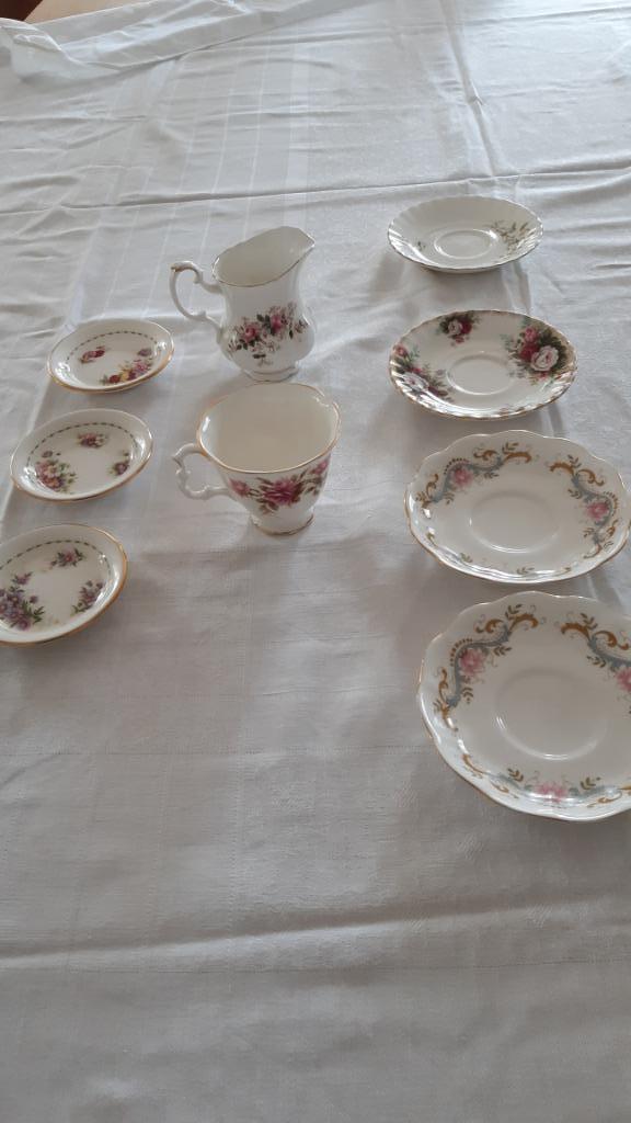 servies stukken antiek  Royal Albert, Royal Ascot, Antiek en Kunst, Antiek | Servies compleet, Ophalen of Verzenden