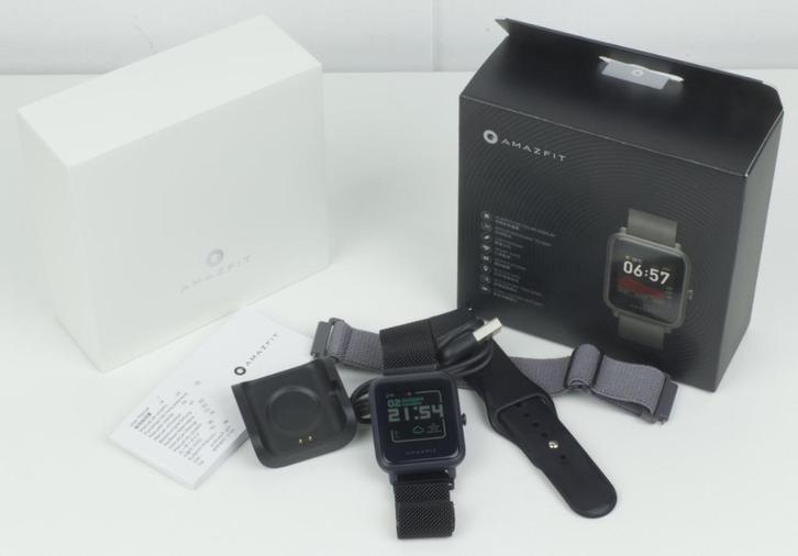 Huami Amazfit Bip S A1821 smartwatch smart watch horloge, Sieraden, Tassen en Uiterlijk, Smartwatches, Zo goed als nieuw, Android