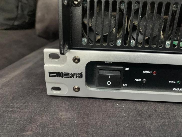 HQ Power - Oneliner 200 - VPA2200U1, Audio, Tv en Foto, Versterkers en Receivers, Gebruikt, Stereo, 120 watt of meer, Overige merken