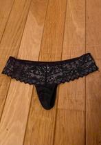 Sexy kanten Luxe string Hunkemoller, NOIR, maat S, Hunkemöller, Verzenden, Zwart, String