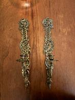 Antieke kandelaar, Ophalen, Koper of Brons