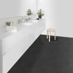Plak Pvc Tegel Esteem Anthracite 2,5mm dik 0,55 €14,95m2, Huis en Inrichting, Stoffering | Vloerbedekking, 75 m² of meer, Zwart