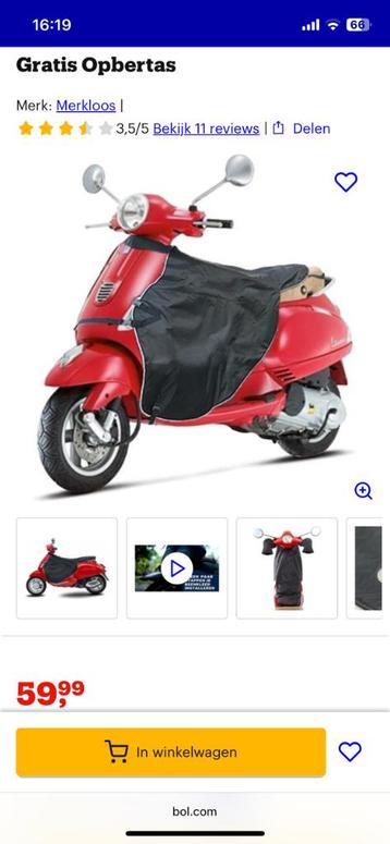 Scooterkleed beschikbaar voor biedingen