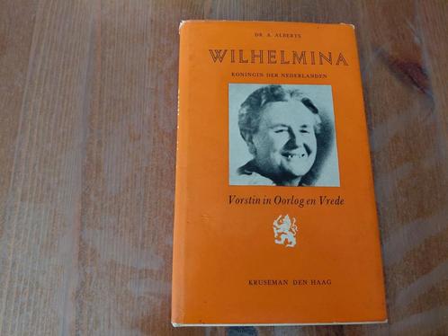 DR. A. Alberts  Wilhelmina Koningin der Nederlanden, Verzamelen, Koninklijk Huis en Royalty, Gebruikt, Tijdschrift of Boek, Ophalen of Verzenden