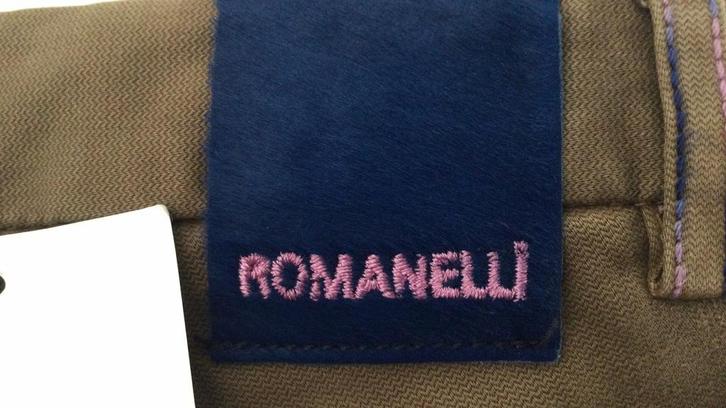 Romanelli broek/chino maat 46 NIEUW winkelprijs €150, Kleding | Heren, Broeken en Pantalons, Nieuw, Maat 46 (S) of kleiner, Overige kleuren