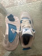 Jordan 4 Retro - Blauw, Ophalen of Verzenden, Gedragen, Blauw, Sneakers of Gympen