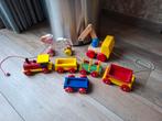 Diverse Houten Speelgoed oa een trein, Ophalen of Verzenden, Gebruikt, Duw- of Trekspeelgoed
