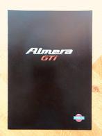 Nissan Almera GTi folder, Verzenden, Zo goed als nieuw, Nissan, Nissan
