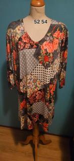 Bloemen Tuniek Maat 52/54, Kleding | Dames, Magna, Ophalen of Verzenden, Zo goed als nieuw, Overige kleuren