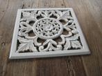 Houten Wandpaneel/Ornament, Huis en Inrichting, Woonaccessoires | Wanddecoraties, Gebruikt, Ophalen of Verzenden