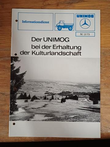 Unimog Brochure N 2/73 - Cultuurlandschap beschikbaar voor biedingen