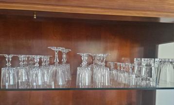 Mooie glazenset Cristal D'Arques Louvre beschikbaar voor biedingen