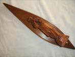 ANTIEK HOUTEN MARIA OP CONSOLE COMPLEET - wvq, Antiek en Kunst, Curiosa en Brocante, Verzenden