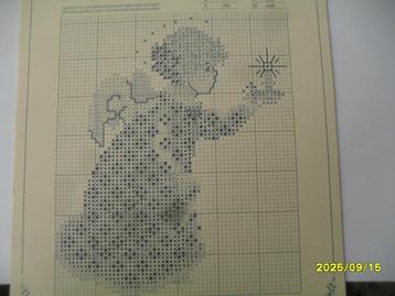 NIEUW, ORIGINEEL patroon Angel 2001. Verkoop ook DMC Garens beschikbaar voor biedingen