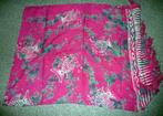 Batik sarong wikkelrok omslagdoek roze met vissen, Ophalen of Verzenden, Zo goed als nieuw