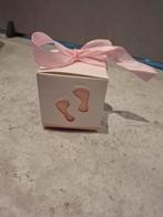 geboorte traktatie, bedankt doosjes, roze, Ophalen of Verzenden, Nieuw, Kraamcadeau