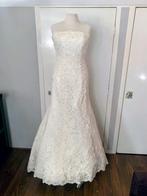 Trouwjurk, maat XS, Ophalen, Gedragen, Wit, Trouwjurk