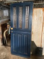 Monumentale hardhouten voordeur boerderij, Doe-het-zelf en Verbouw, Deuren en Horren, Ophalen, 80 tot 100 cm, 200 tot 215 cm, Hout