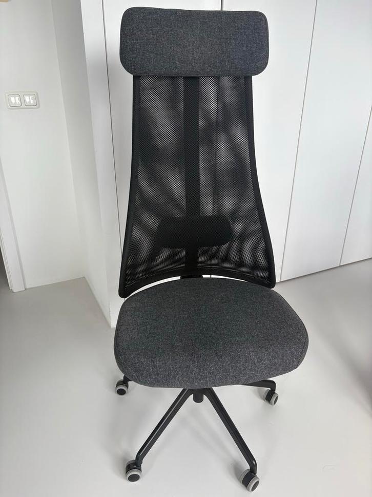 IKEA JÄRVFJÄLLET Bureaustoel - Grijs, Ergonomisch, Huis en Inrichting, Bureaustoelen, Zo goed als nieuw, Bureaustoel, Grijs, Ergonomisch