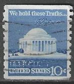 USA 1973 - Yvert 1008a - Het "Jefferson Memorial". (ST), Postzegels en Munten, Postzegels | Amerika, Verzenden, Gestempeld, Noord-Amerika