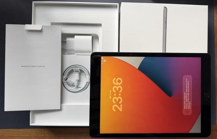 Apple iPad 8e generatie – Space Grey - 32GB opslag, Computers en Software, Apple iPads, Zo goed als nieuw, Apple iPad, Wi-Fi, 10 inch