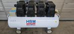 HBM 8 PK - 200 Liter Low Noise Compressor 230 Volt - Model 2, Doe-het-zelf en Verbouw, Compressors, Ophalen, 800 liter/min of meer