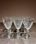 Geslepen kristal waterglazen/wijnglazen, Ophalen of Verzenden, Nieuw, Overige typen