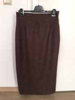 Midi rok van Miss Britt, bruin, mt 40, zgan, Maat 38/40 (M), Bruin, Verzenden, Zo goed als nieuw