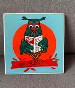 Meneer de Uil Fabeltjes krant tegeltje, Antiek en Kunst, Ophalen of Verzenden